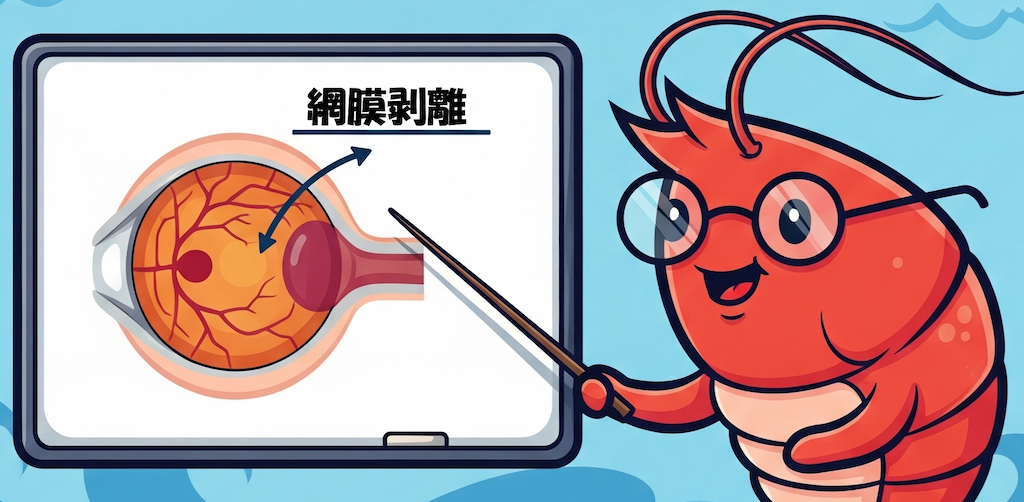 網膜剥離の仕組み